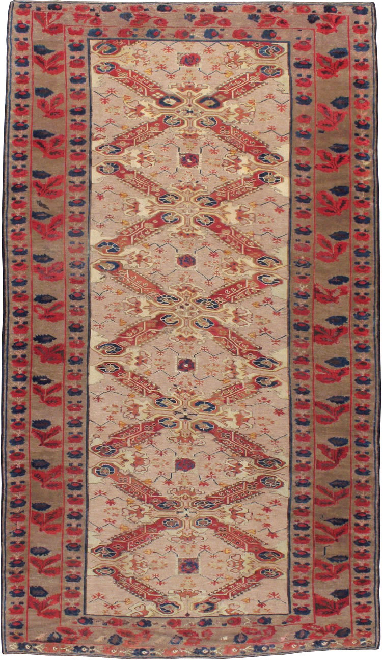 Antique Caucasian Karabagh Rug, No.12447 - Gss