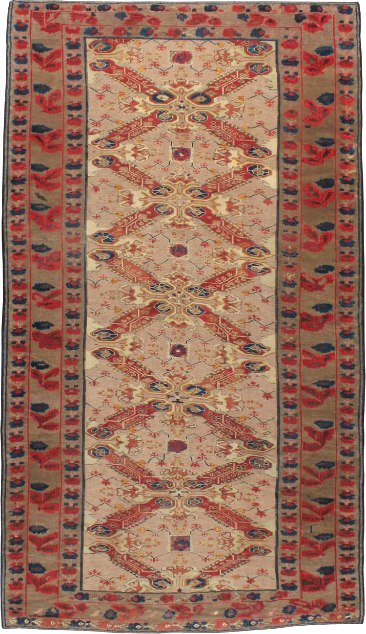 Antique Caucasian Karabagh Rug, No.12447 - Gss