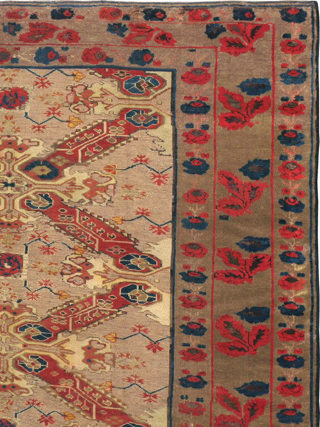 Antique Caucasian Karabagh Rug, No.12447 - Gss