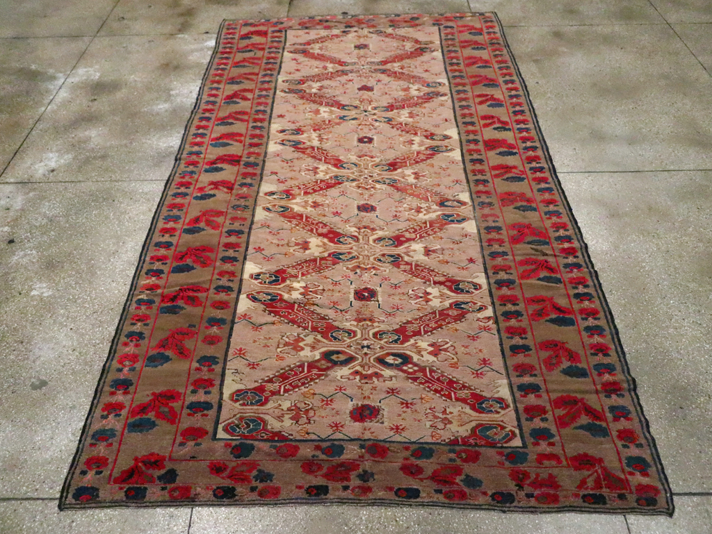 Antique Caucasian Karabagh Rug, No.12447 - Gss