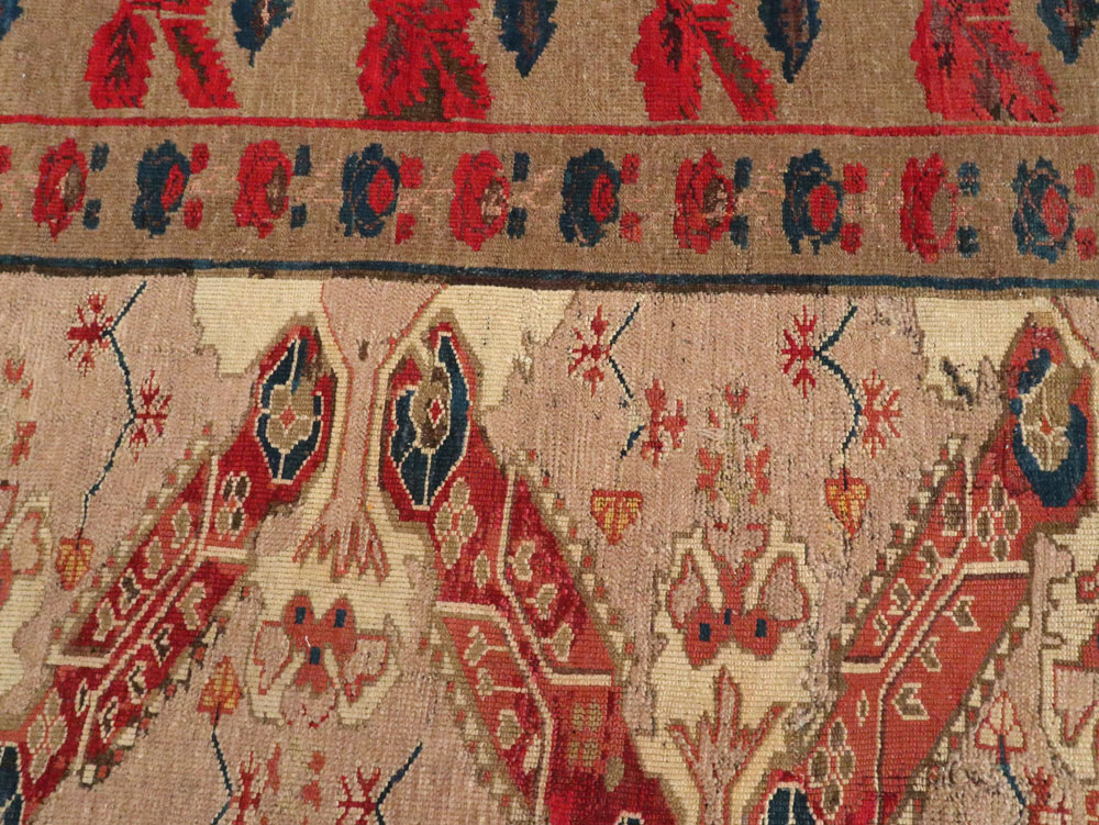 Antique Caucasian Karabagh Rug, No.12447 - Gss