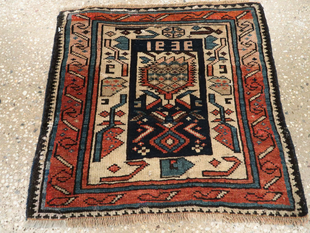 Vintage Caucasian Kuba Bag Face (Pair: 1 of 2), No.12450 - Gss