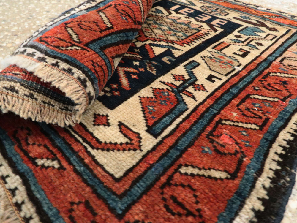 Vintage Caucasian Kuba Bag Face (Pair: 1 of 2), No.12450 - Gss