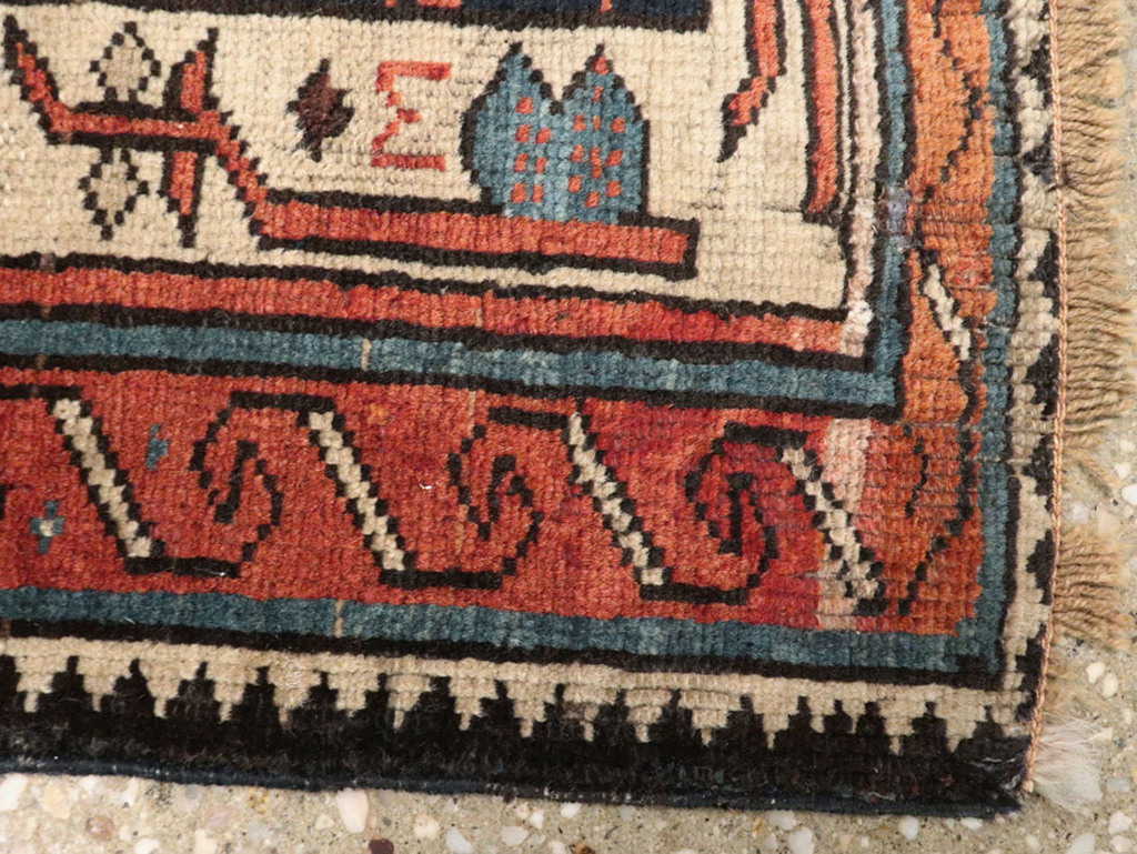 Vintage Caucasian Kuba Bag Face (Pair: 2 of 2), No.12451 - Gss