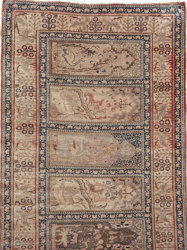 Vintage Turkish Sivas Runner, No.12460 - Gss
