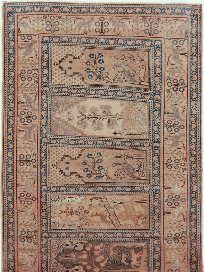 Vintage Turkish Sivas Runner, No.12460 - Gss
