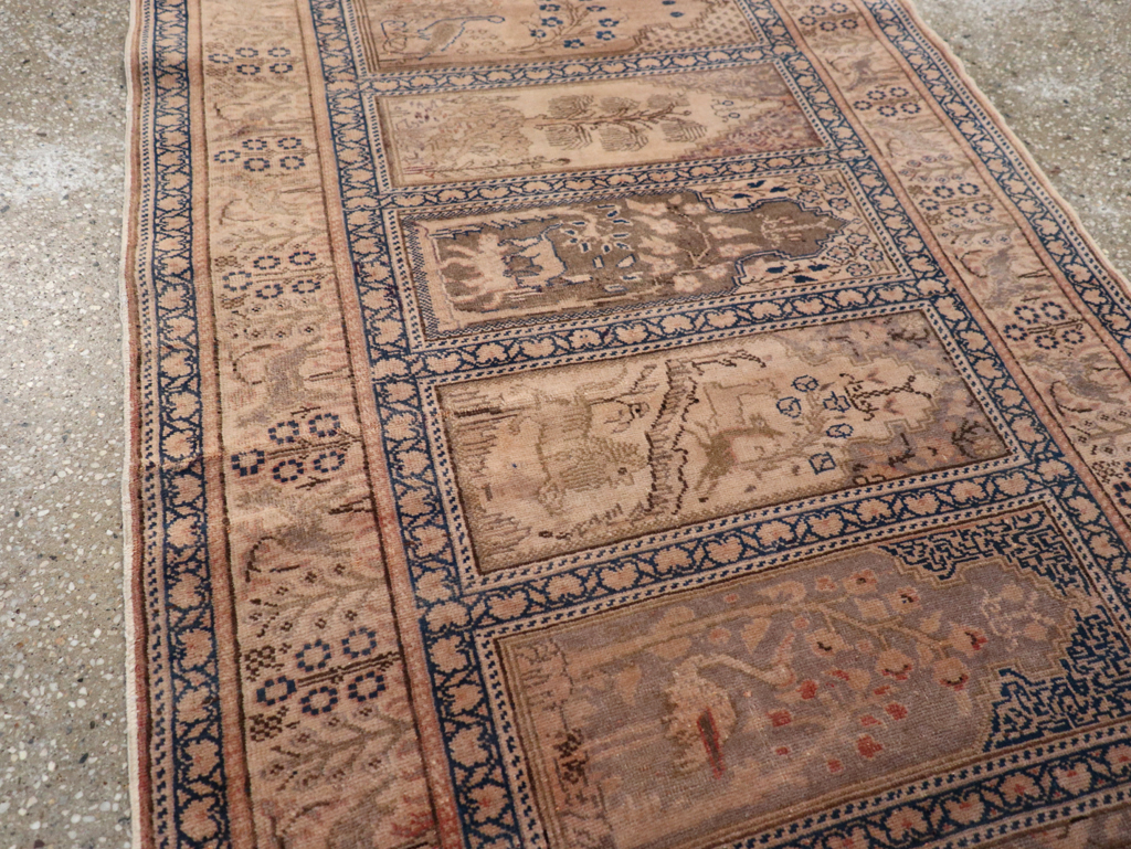Vintage Turkish Sivas Runner, No.12460 - Gss