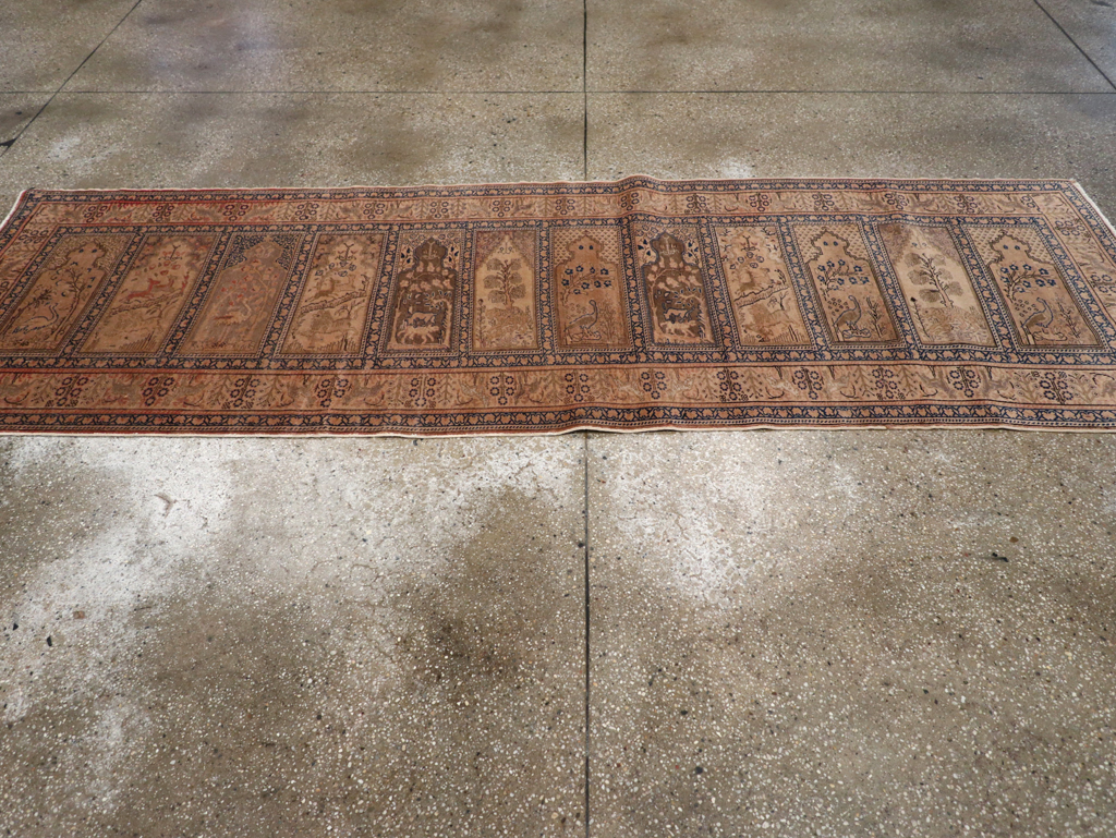 Vintage Turkish Sivas Runner, No.12460 - Gss