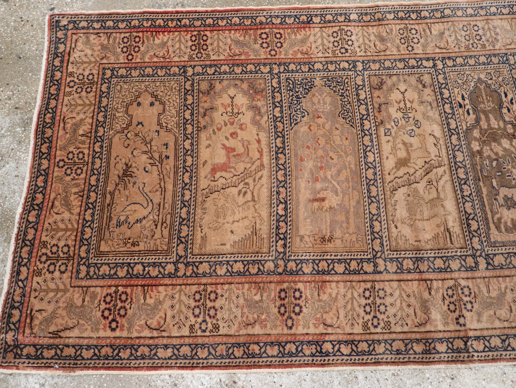 Vintage Turkish Sivas Runner, No.12460 - Gss