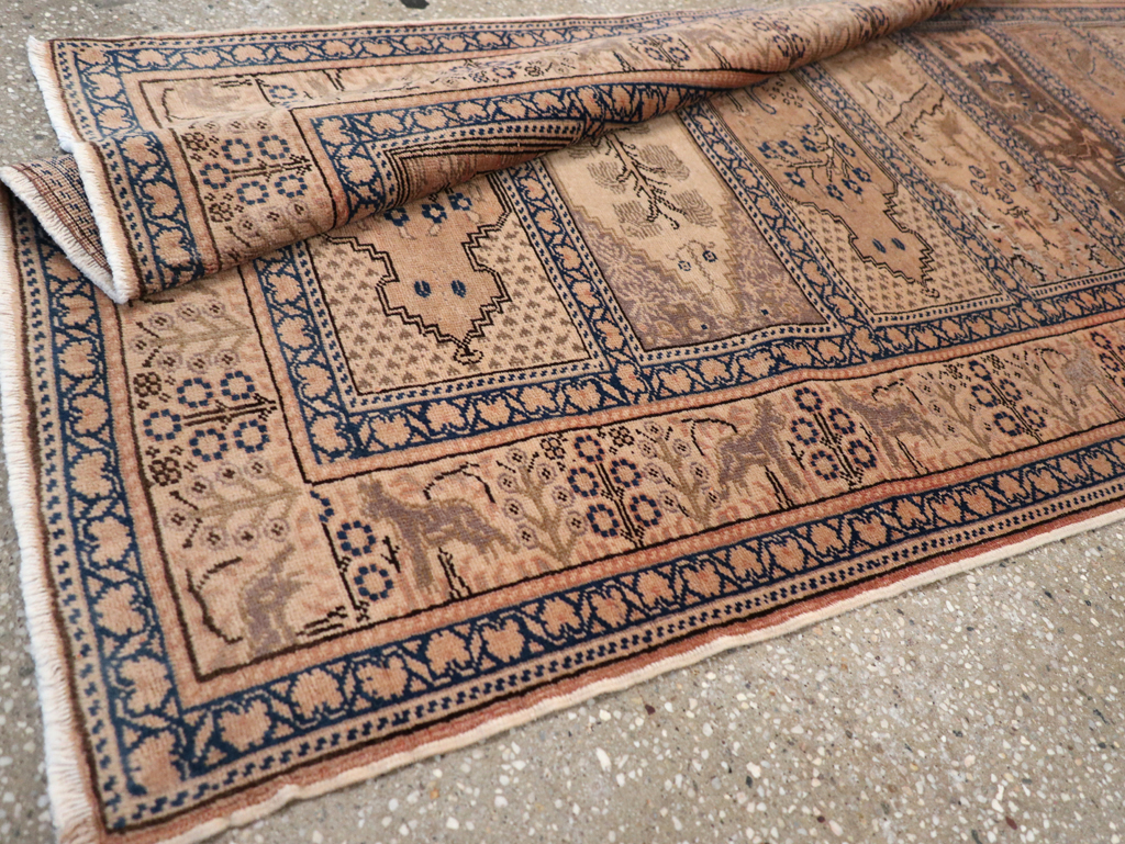 Vintage Turkish Sivas Runner, No.12460 - Gss