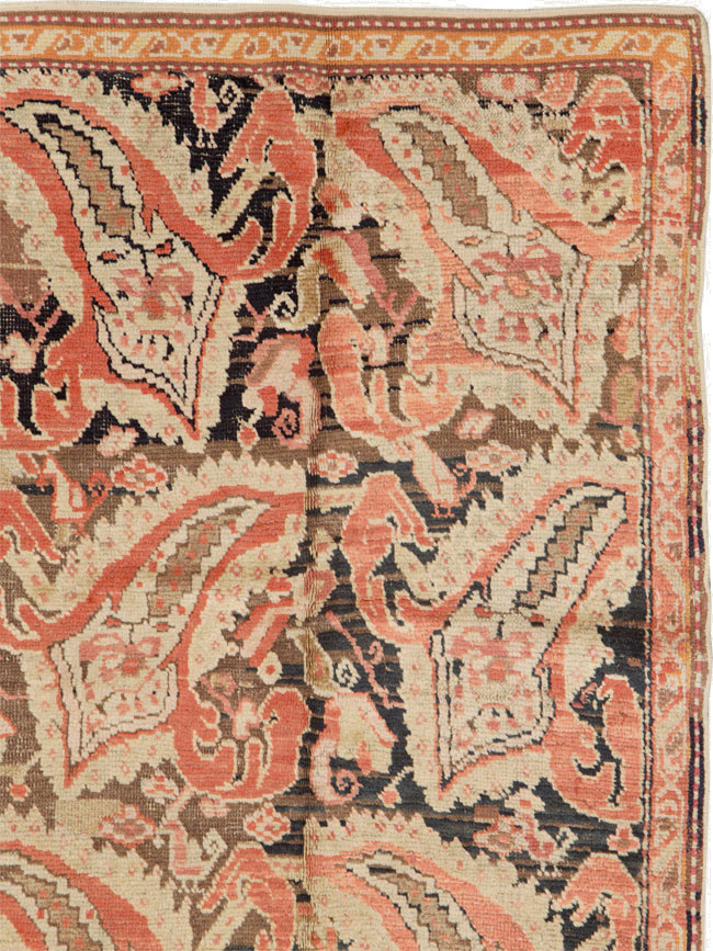 Antique Caucasian Karabagh Rug, No.12474 - Gss