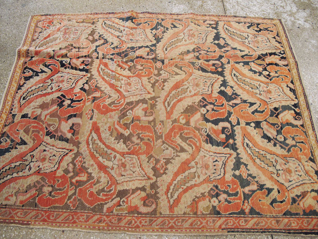 Antique Caucasian Karabagh Rug, No.12474 - Gss