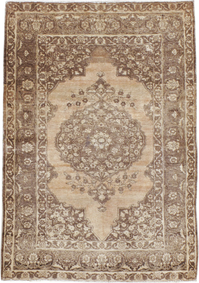 Antique Persian Tabriz Rug, No.12477 - Gss