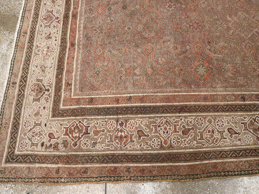 Antique Persian Malayer Gallery Carpet, No.12531 - Gss