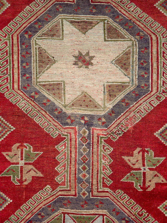 Antique Turkish Anatolian Rug, No.12533 - Gss