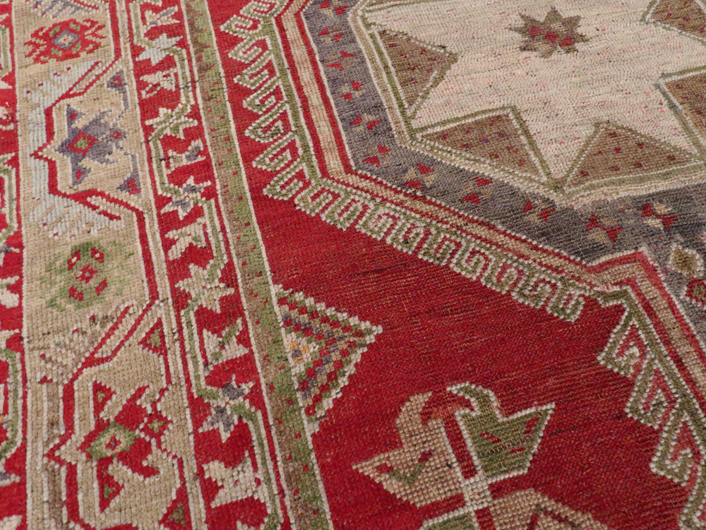Antique Turkish Anatolian Rug, No.12533 - Gss