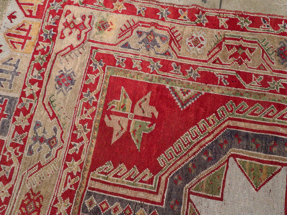Antique Turkish Anatolian Rug, No.12533 - Gss
