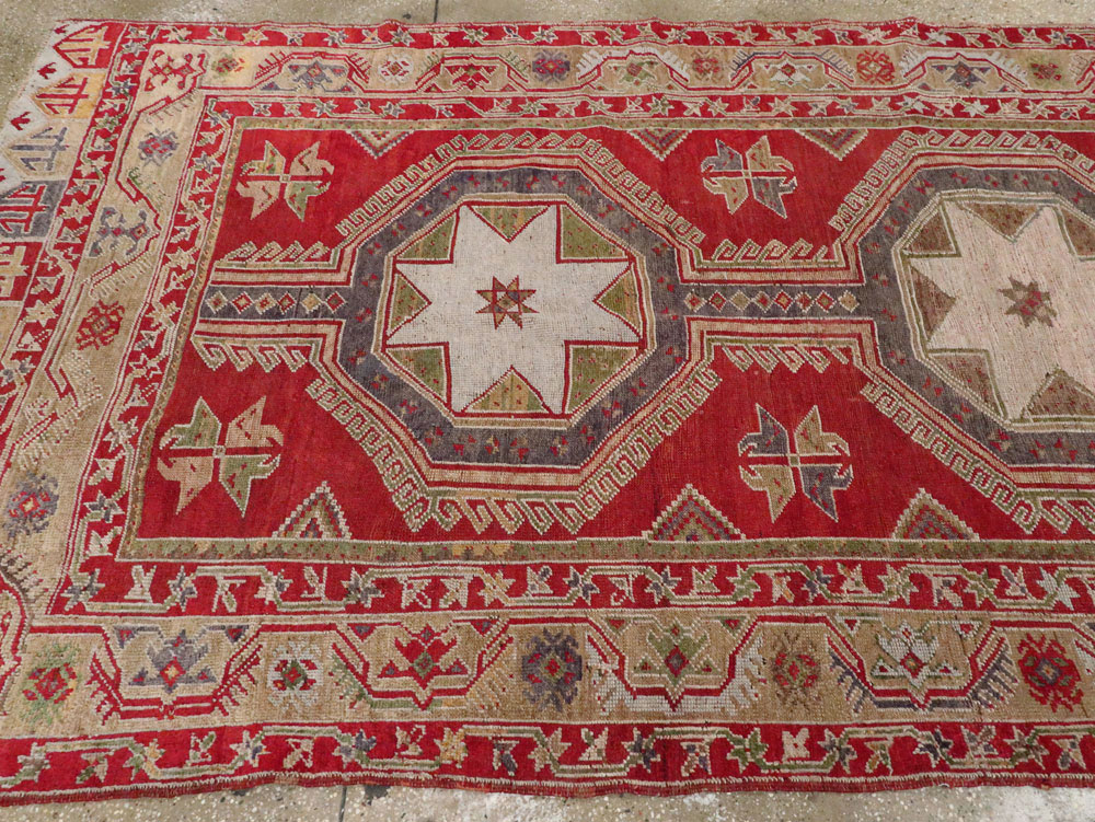 Antique Turkish Anatolian Rug, No.12533 - Gss