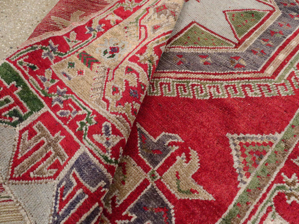 Antique Turkish Anatolian Rug, No.12533 - Gss