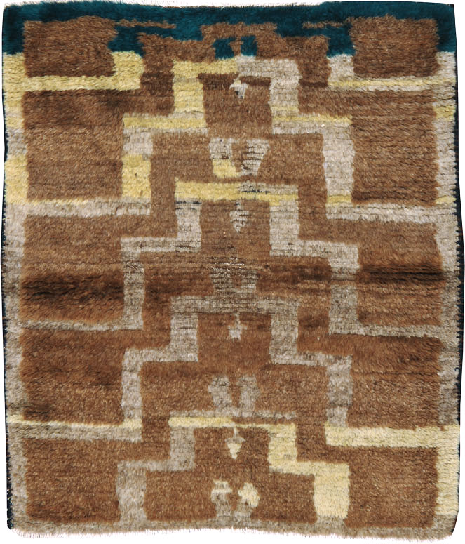 Vintage Turkish Tulu Rug, No.12541 - Gss