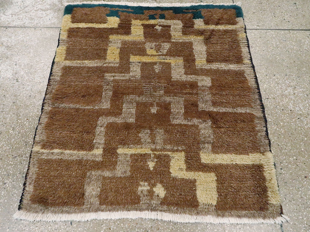 Vintage Turkish Tulu Rug, No.12541 - Gss