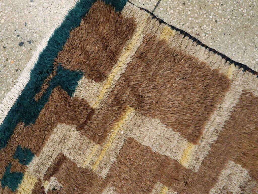 Vintage Turkish Tulu Rug, No.12541 - Gss