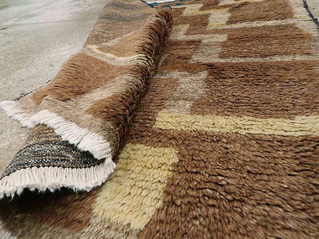 Vintage Turkish Tulu Rug, No.12541 - Gss