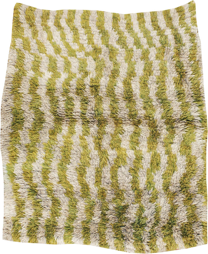 Vintage Turkish Tulu Rug, No.12543 - Gss