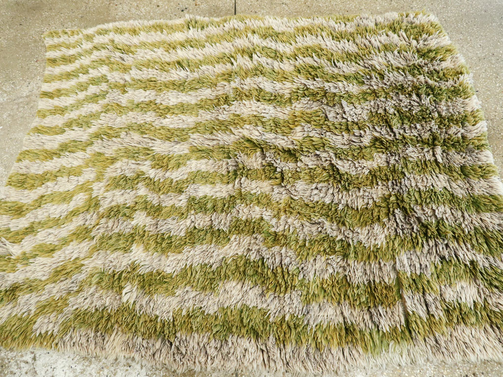 Vintage Turkish Tulu Rug, No.12543 - Gss