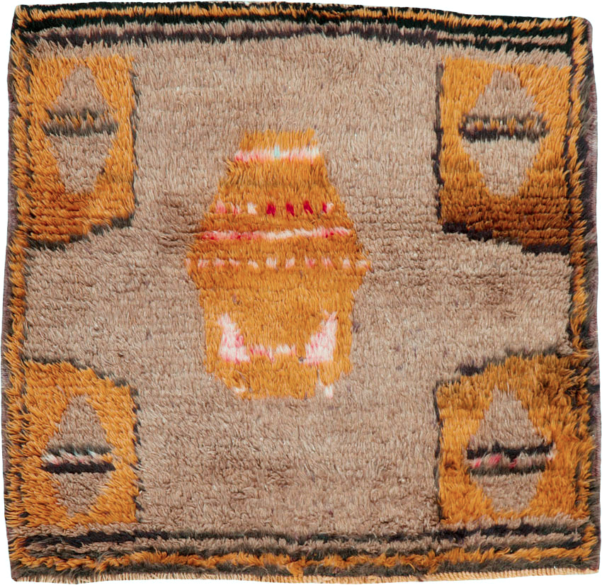 Vintage Turkish Konya Rug, No.12547 - Gss