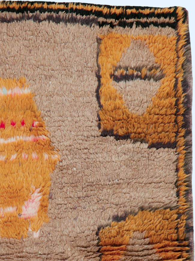 Vintage Turkish Konya Rug, No.12547 - Gss