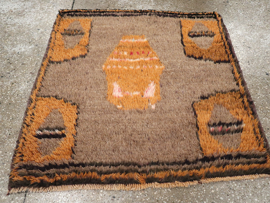Vintage Turkish Konya Rug, No.12547 - Gss