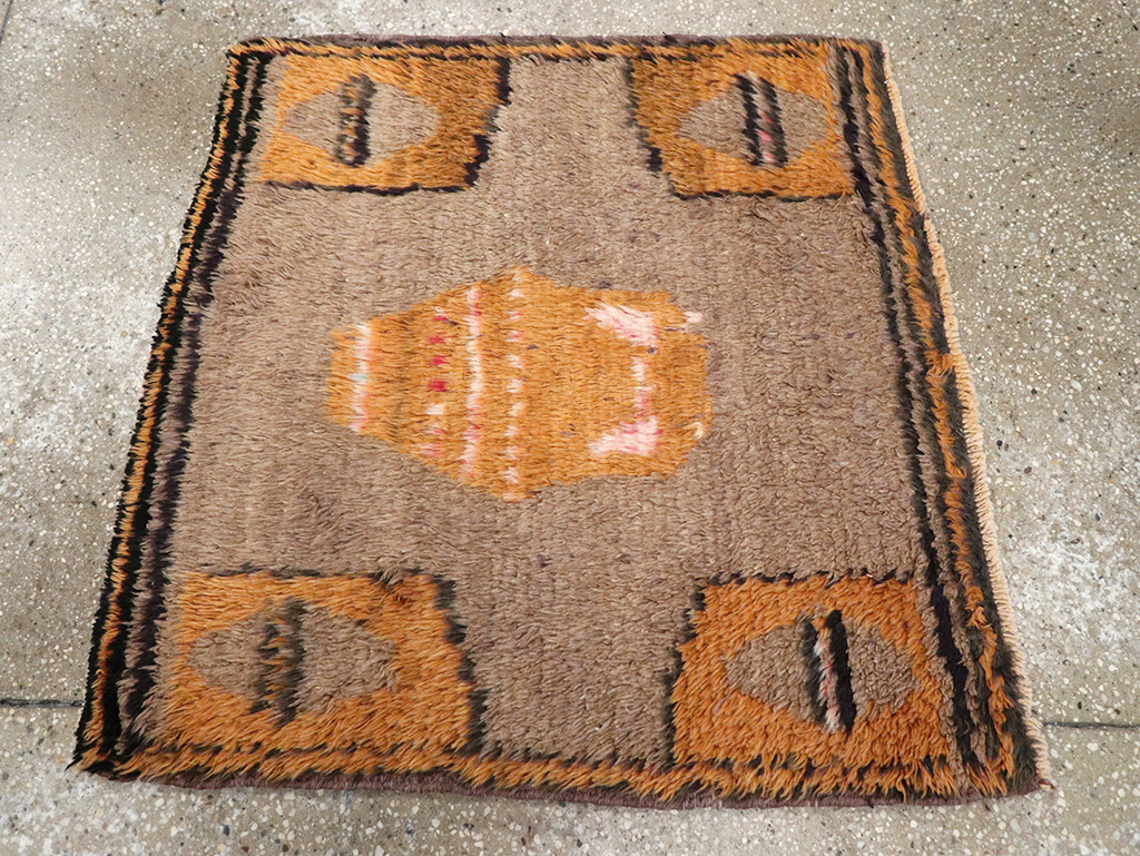 Vintage Turkish Konya Rug, No.12547 - Gss