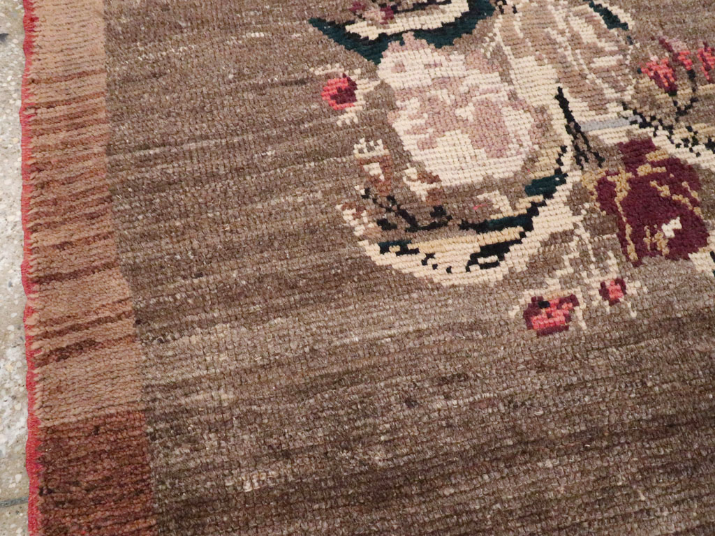 Vintage Turkish Anatolian Throw Rug, No.12553 - Gss