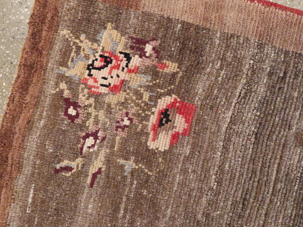 Vintage Turkish Anatolian Throw Rug, No.12553 - Gss