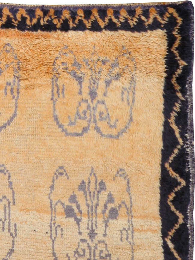 Vintage Turkish Konya Rug, No.12562 - Gss