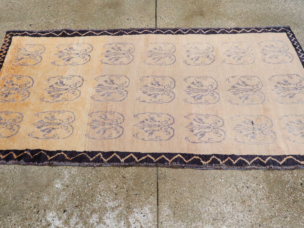 Vintage Turkish Konya Rug, No.12562 - Gss