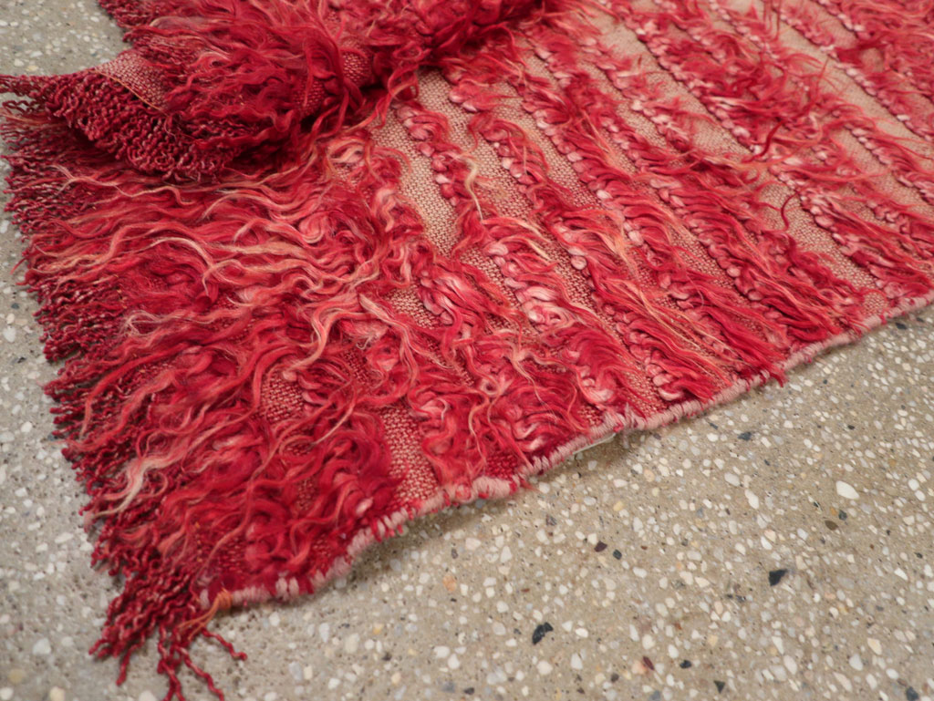 Vintage Turkish Tulu Rug, No.12564 - Gss