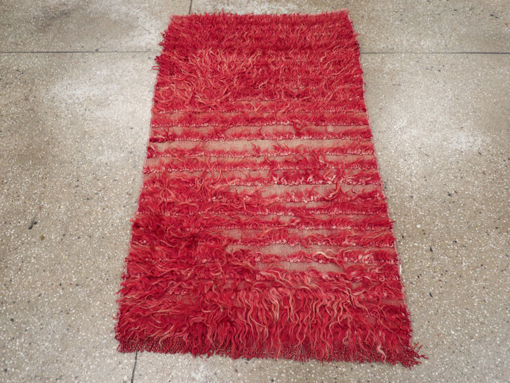 Vintage Turkish Tulu Rug, No.12564 - Gss