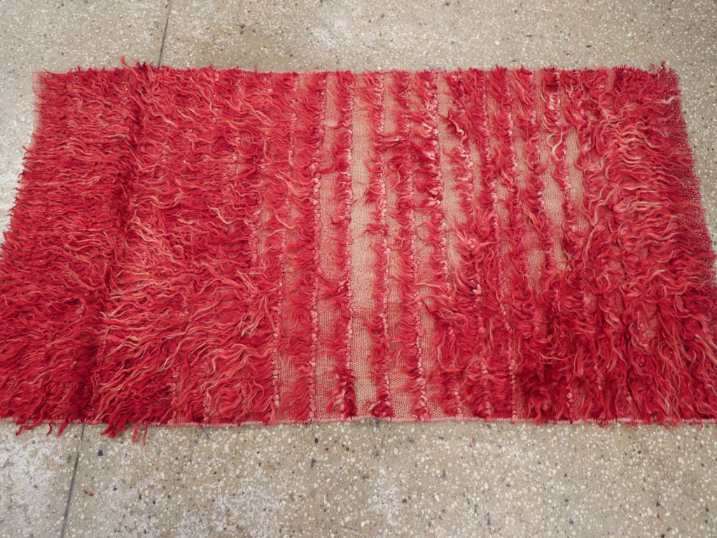 Vintage Turkish Tulu Rug, No.12564 - Gss