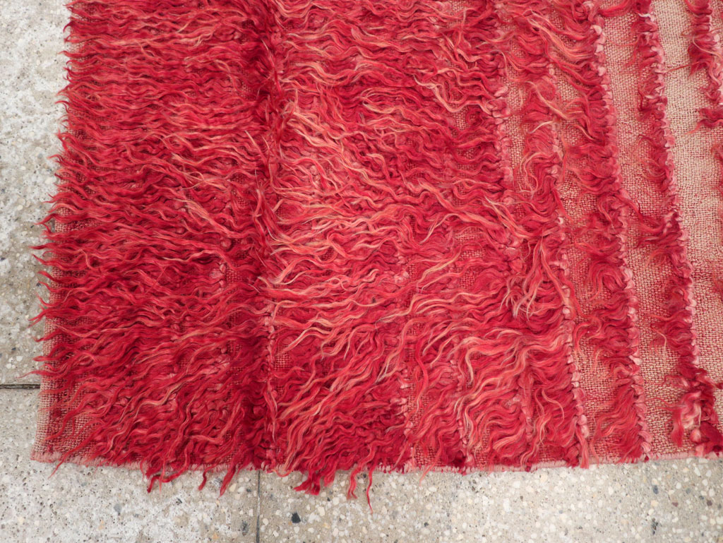 Vintage Turkish Tulu Rug, No.12564 - Gss