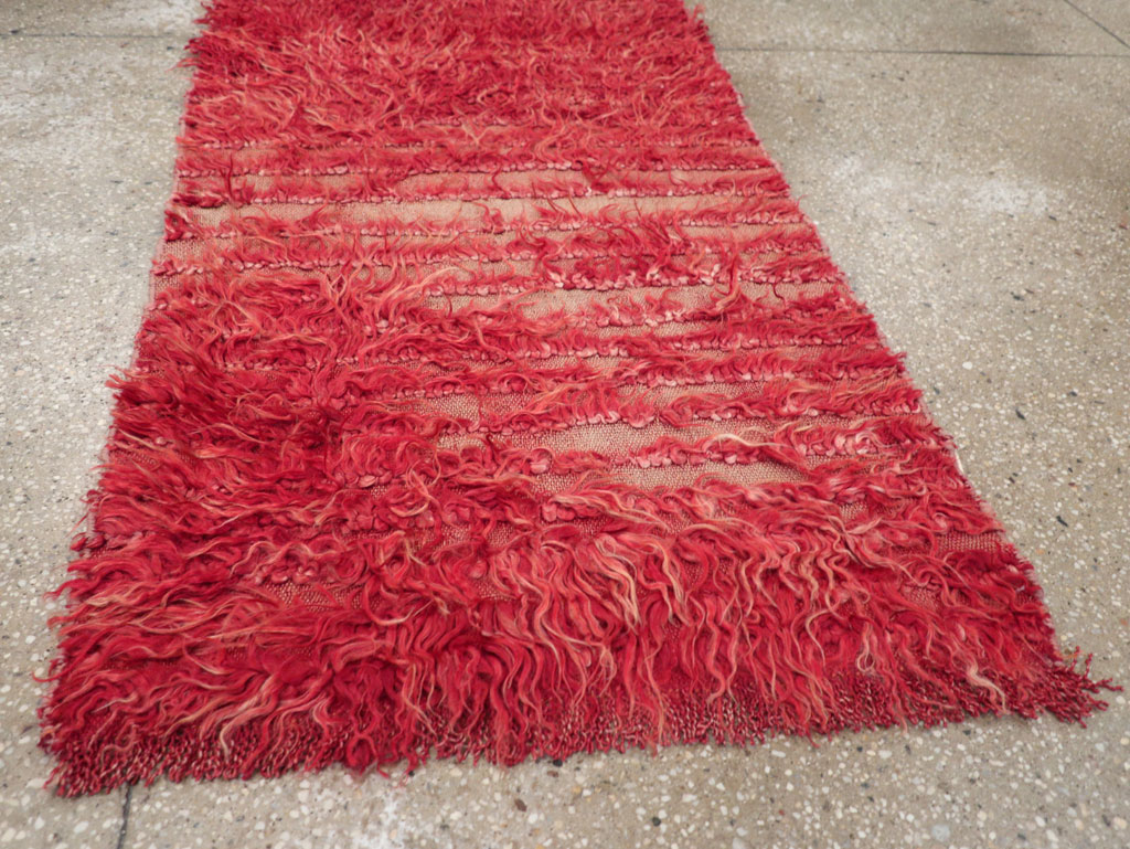 Vintage Turkish Tulu Rug, No.12564 - Gss