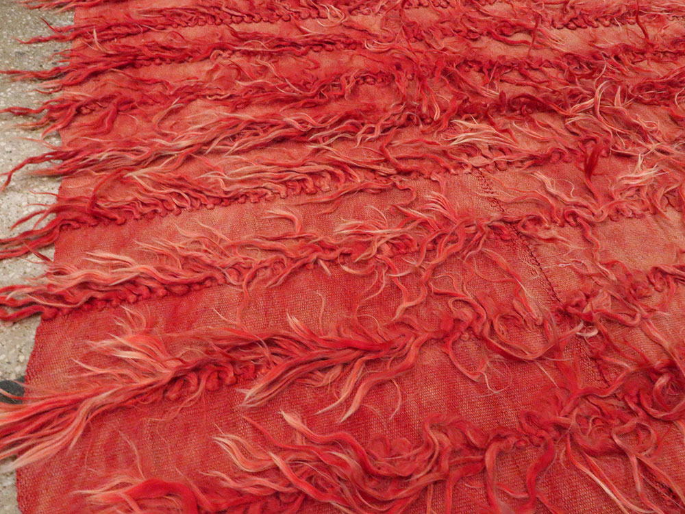 Vintage Turkish Tulu Rug, No.12567 - Gss