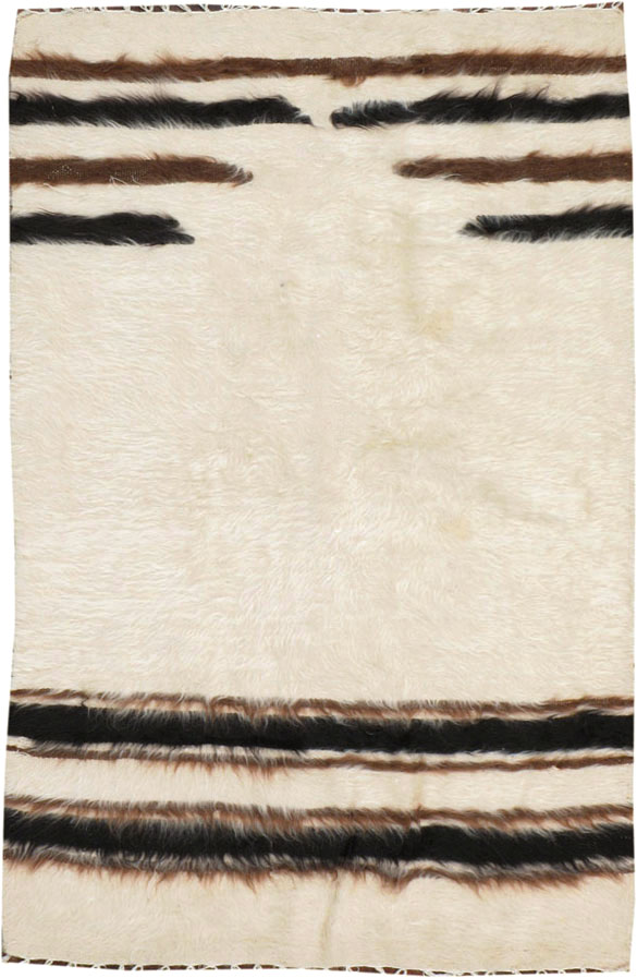 Vintage Turkish Mohair Rug, No.12573 - Gss