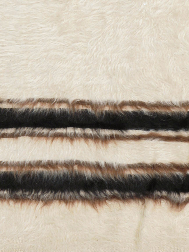 Vintage Turkish Mohair Rug, No.12573 - Gss