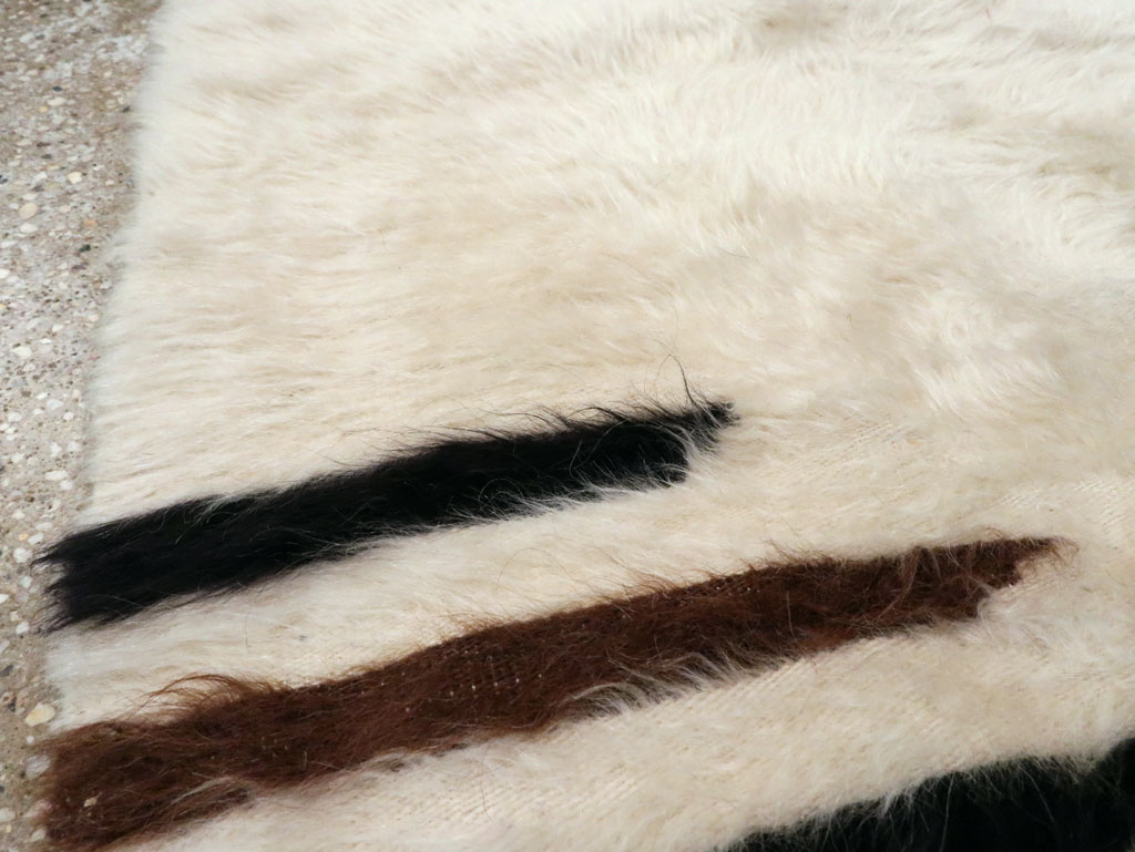 Vintage Turkish Mohair Rug, No.12573 - Gss