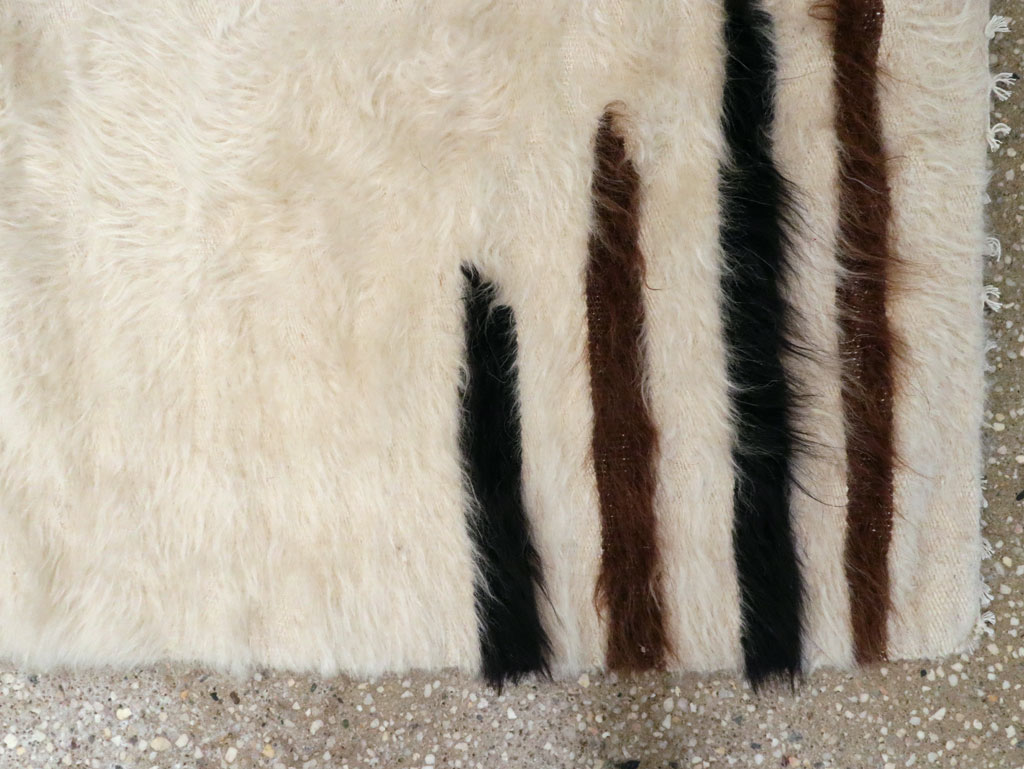 Vintage Turkish Mohair Rug, No.12573 - Gss