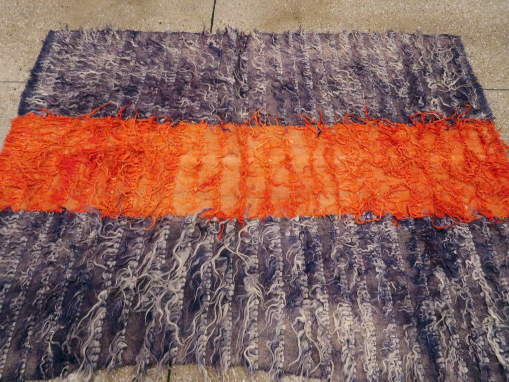 Vintage Turkish Tulu Rug, No.12585 - Gss