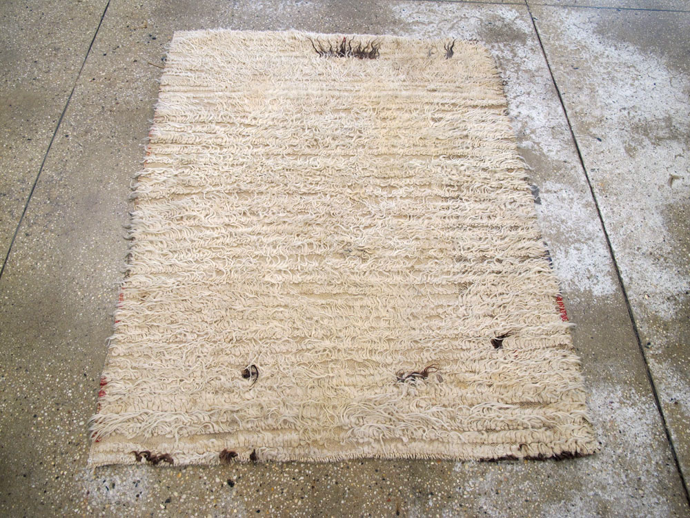 Vintage Turkish Tulu Rug, No.12587 - Gss