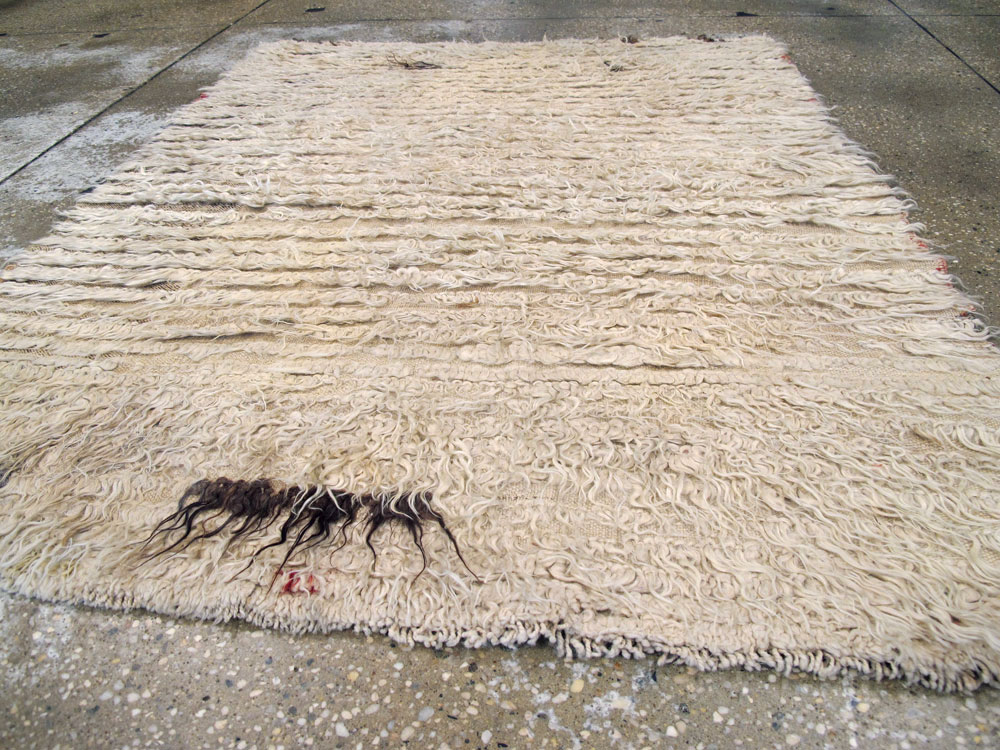 Vintage Turkish Tulu Rug, No.12587 - Gss